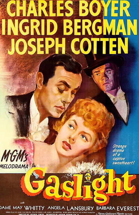 cover of 1944 movie "Gaslight"